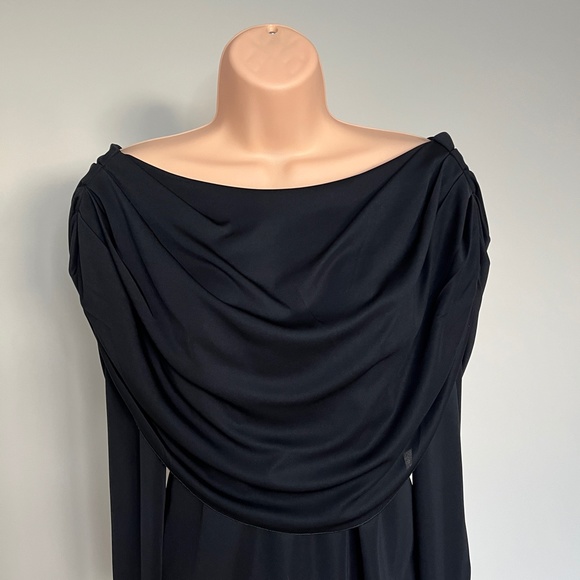 Vintage Debbie Shuchat Top - Black - Size S - M - Picture 6 of 9